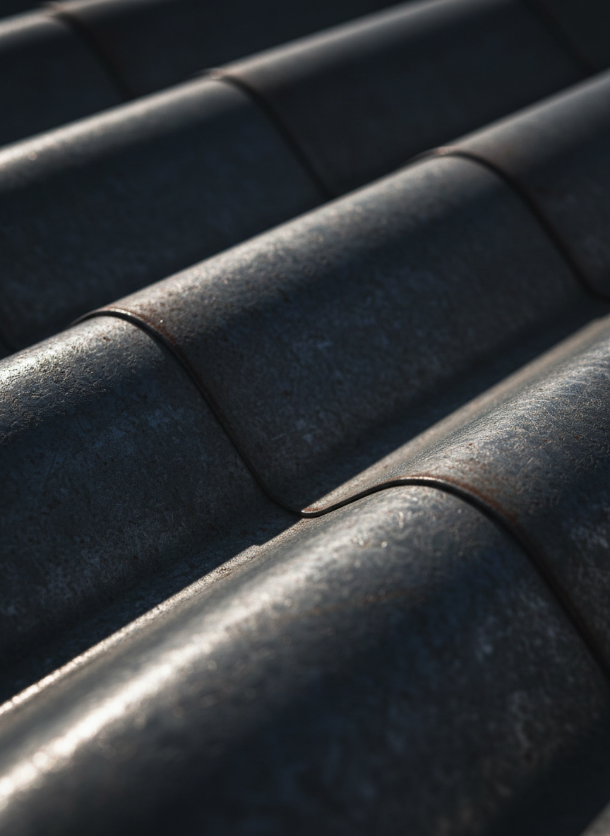 Steel Profile Close-up
